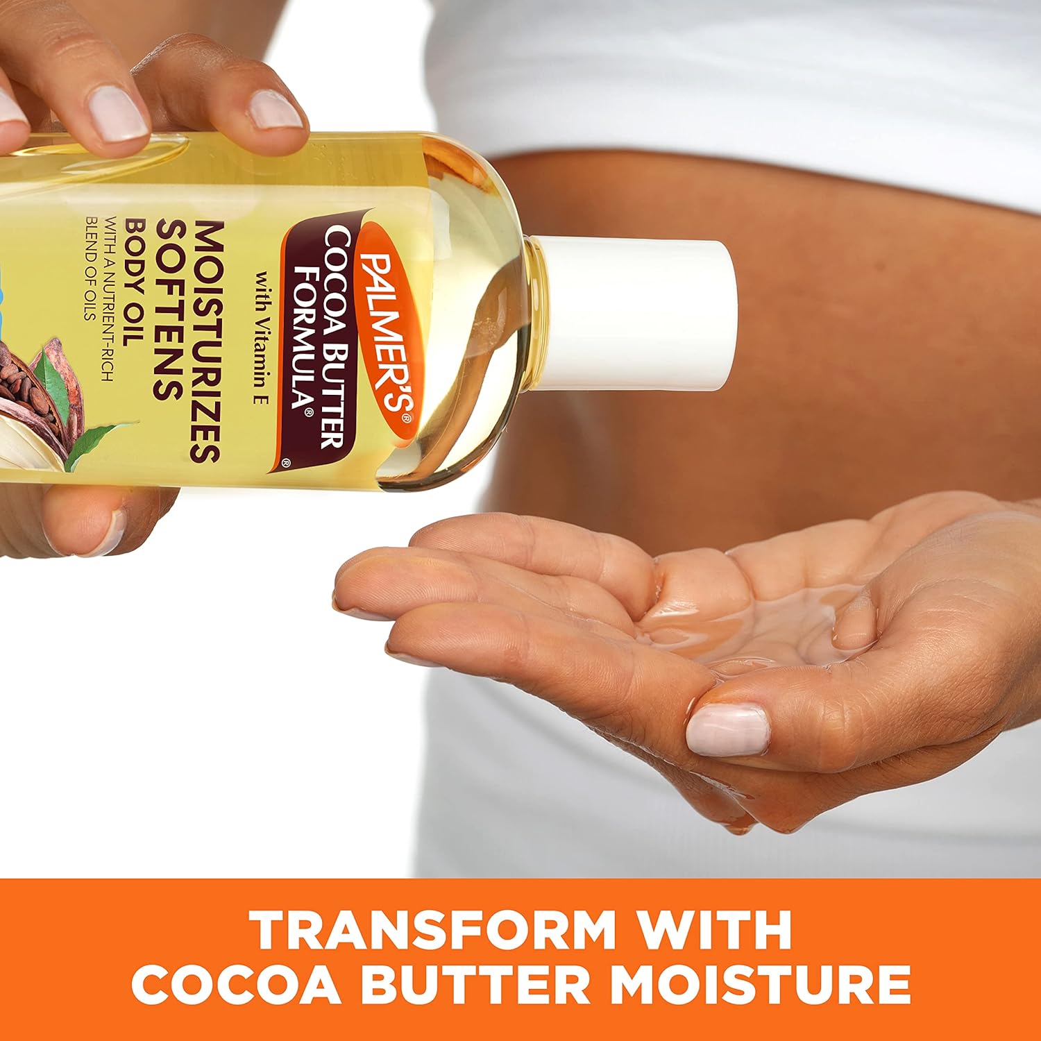 Palmer's Cocoa Butter Moisturizing Body Oil with Vitamin E, Radiant Looking