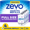 Zevo Flying Insect Trap Official Refill Cartridges - Fits Both Zevo Trap &