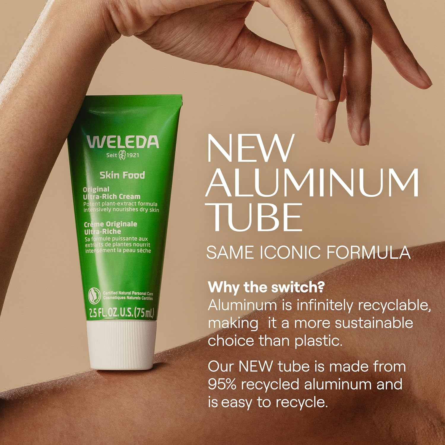 Weleda Skin Food Original Ultra-Rich Body Cream 2.5 Fluid Ounce, Plant Rich