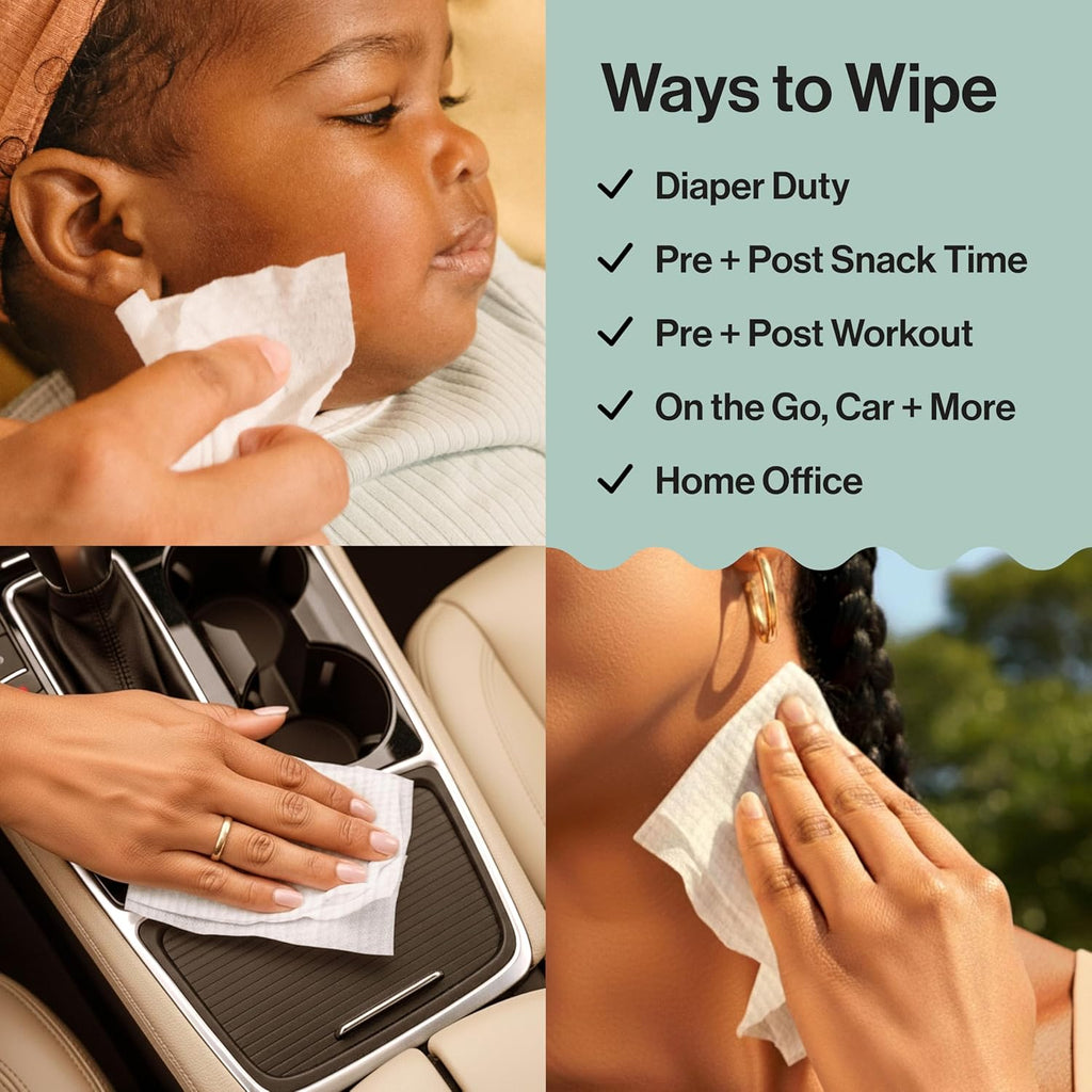 The Honest Company Baby Wipes for Sensitive Skin, Hypoallergenic