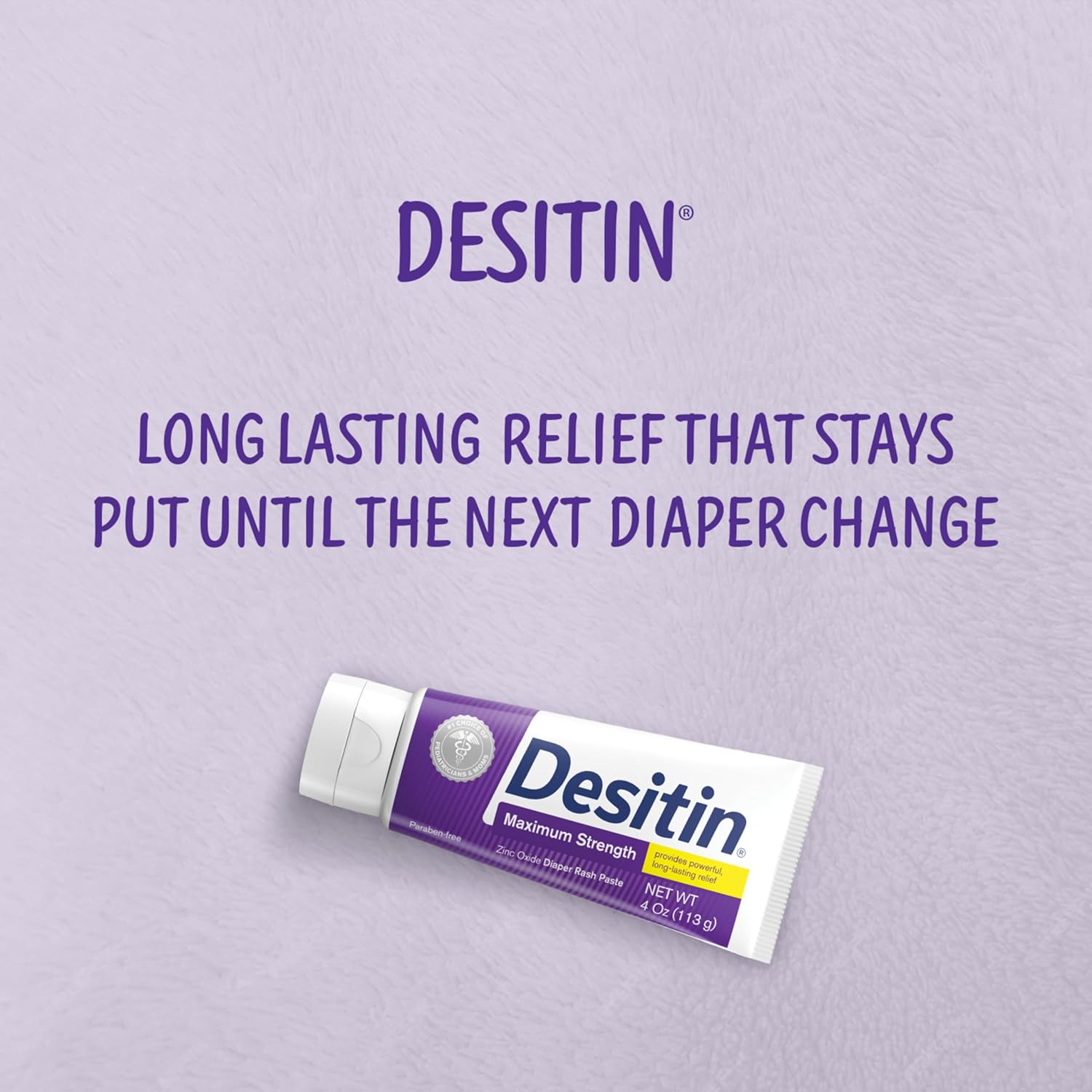 Desitin Maximum Strength Baby Diaper Rash Cream, 40% Zinc Oxide