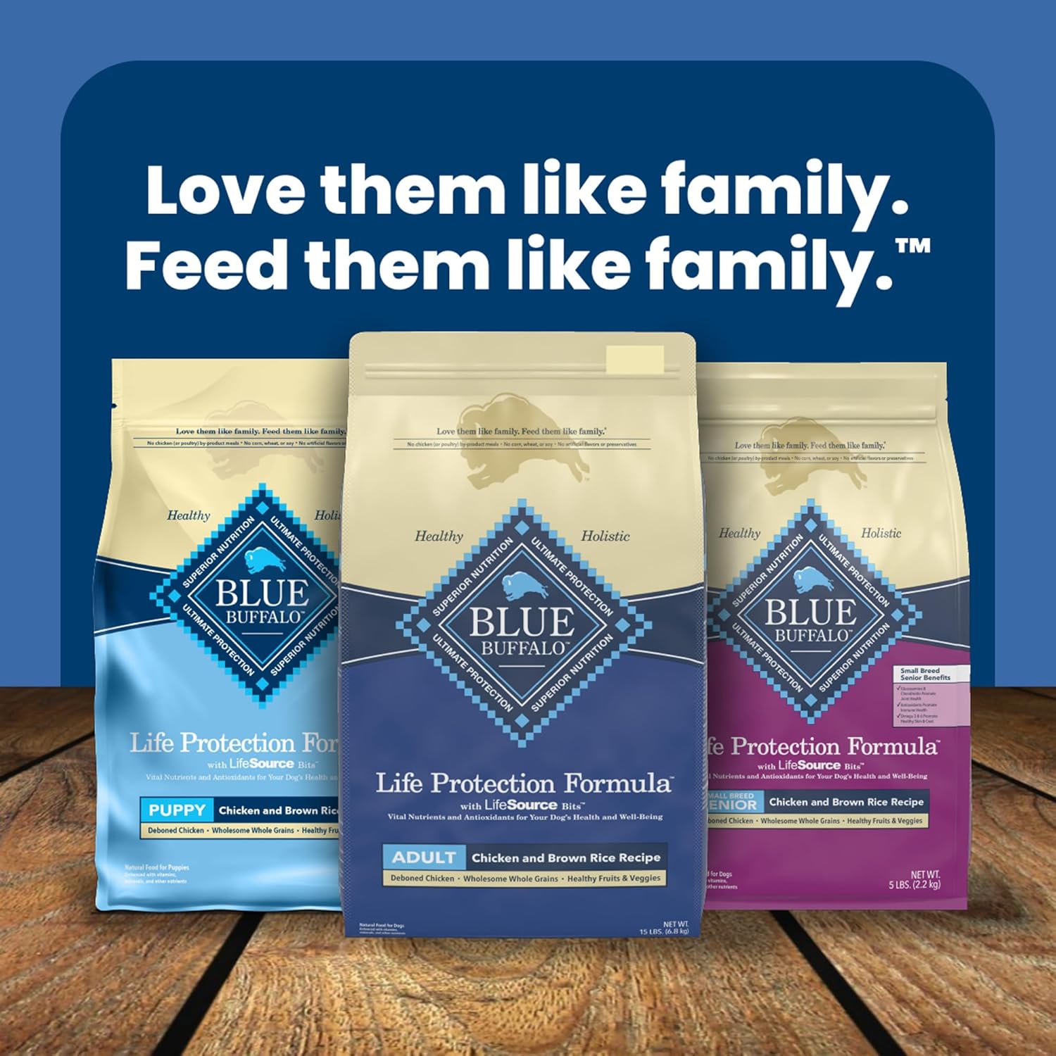 Blue Buffalo Life Protection Formula Adult Dry Dog Food, Helps Build and