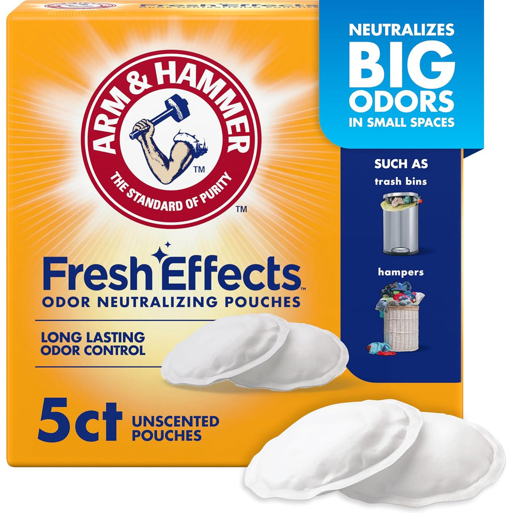 Arm & Hammer Fresh Effects Odor Neutralizing Baking Soda Pouches, Unscented