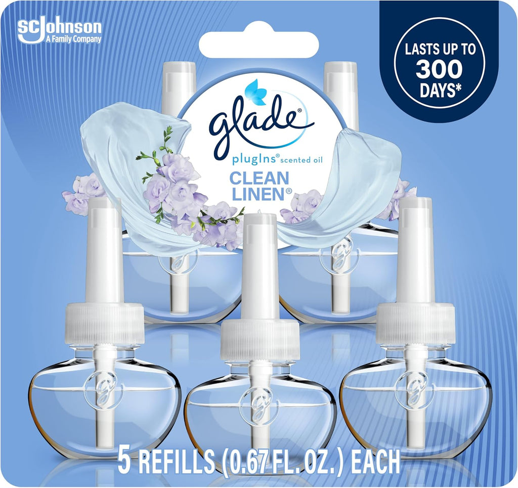 Glade PlugIns Refills Air Freshener, Scented and Essential Oils for Home and
