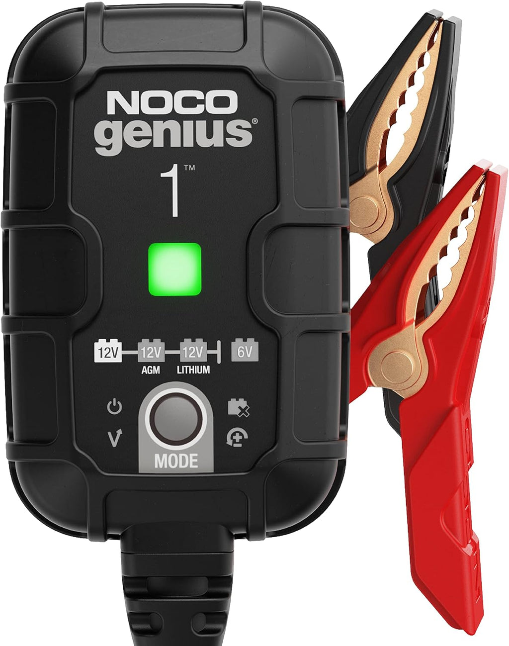 NOCO GENIUS1: 1A 6V/12V Smart Battery Charger ‰ÛÒ Automatic Maintainer