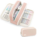 Sooez Large Capacity Pencil Case Pouch, Cute Pencil Pouch Pencil Bag