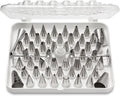 Ateco 783-55 Piece Cake Decorating Set, Includes 52 Stainless Steel Tubes