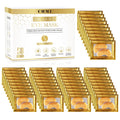 CHMI Under Eye Patches (50 Pairs) - 24K Gold Eye Patches for Puffy Eyes, Dark