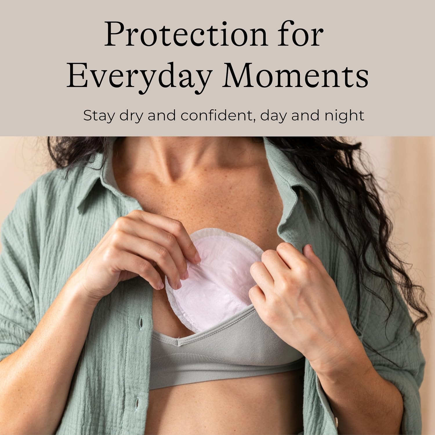Lansinoh Stay Dry Disposable Nursing Pads, Soft and Super Absorbent Breast