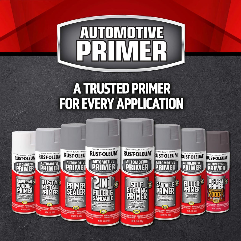 Rust-Oleum 260510 Stops Rust Automotive 2-in-1 Filler & Sandable Primer