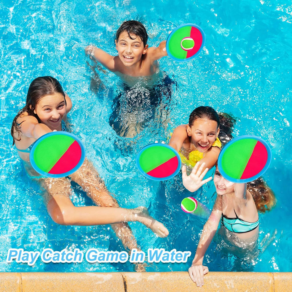 Ayeboovi Toss and Catch Ball Game Outdoor Toys for Kids Yard Games Beach Toys