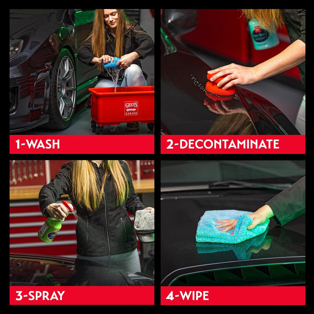 Griot‰۪s Garage Ceramic 3-in-1 Wax, SiO2 Spray for Cars, Trucks, and RV‰۪s