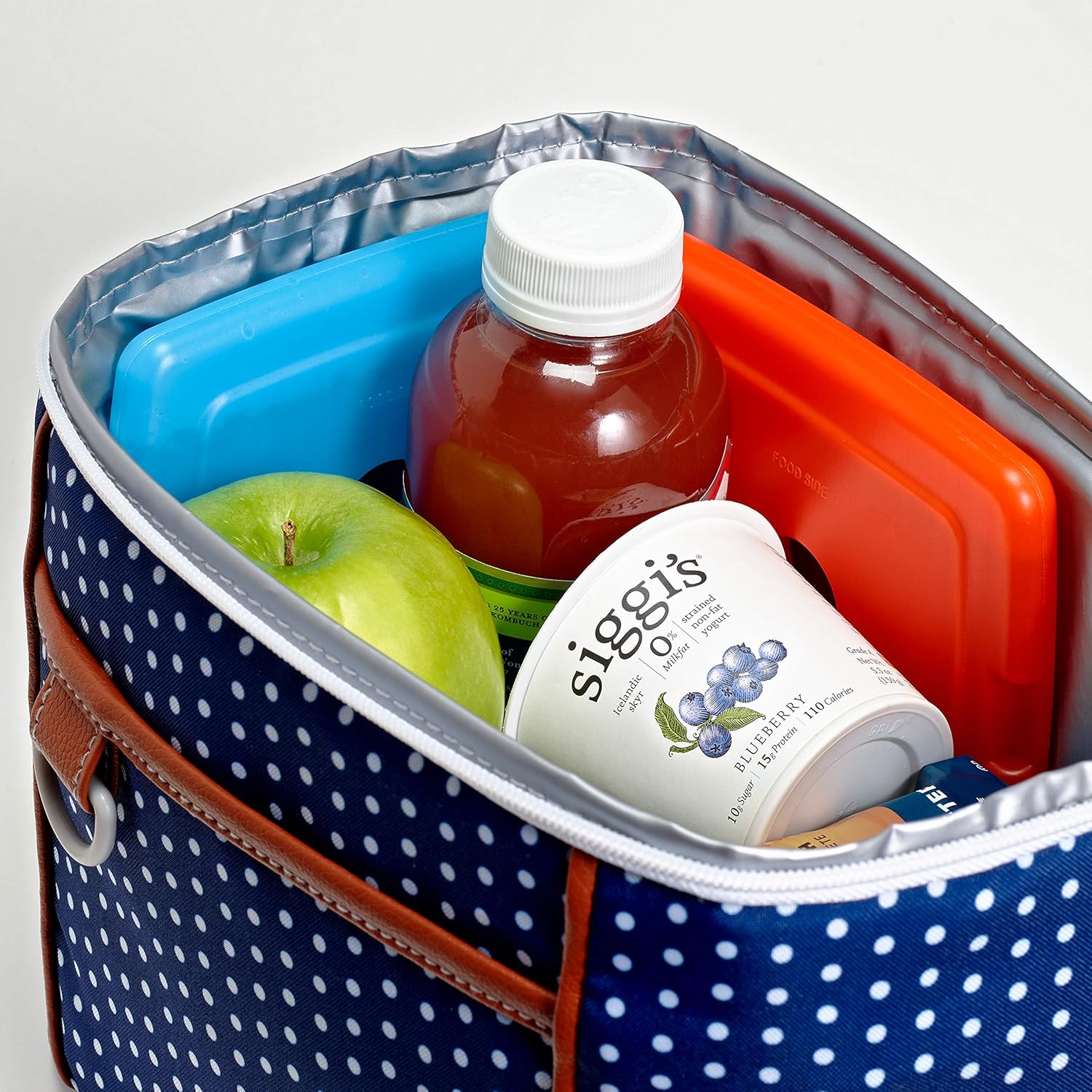 Cool Coolers By Fit & Fresh 4 Pack Slim Ice Packs, Quick Freeze Space Saving