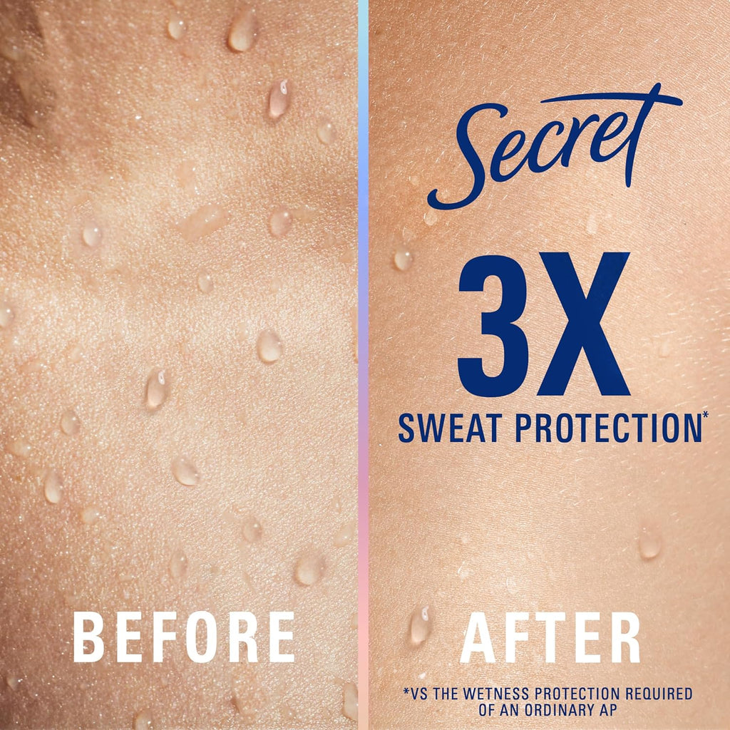 Secret Clinical Strength Antiperspirant Deodorant for Women, 100hr Sweat &