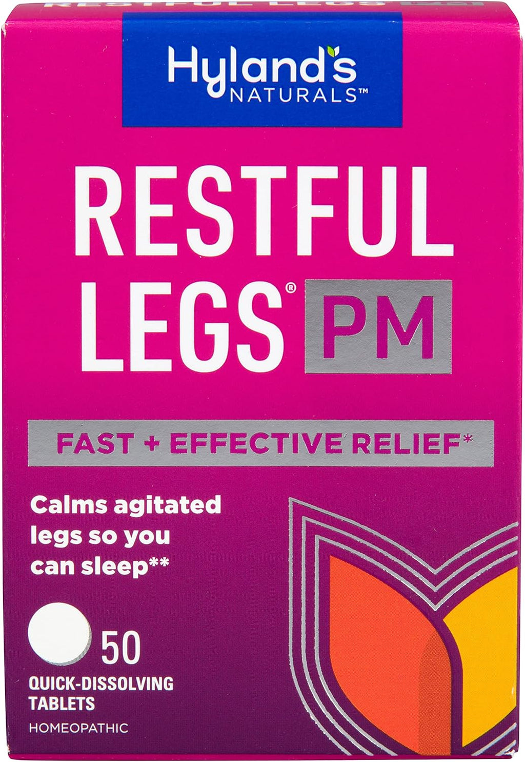 Hyland's Restful Legs PM, Nighttime Formula, Calms Agitated Legs so You Can