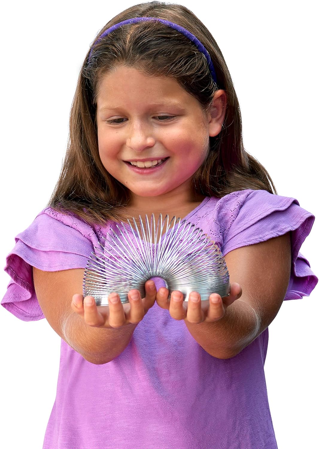 The Original Slinky Walking Spring Toy, 2.75-inch Diameter Metal Slinky
