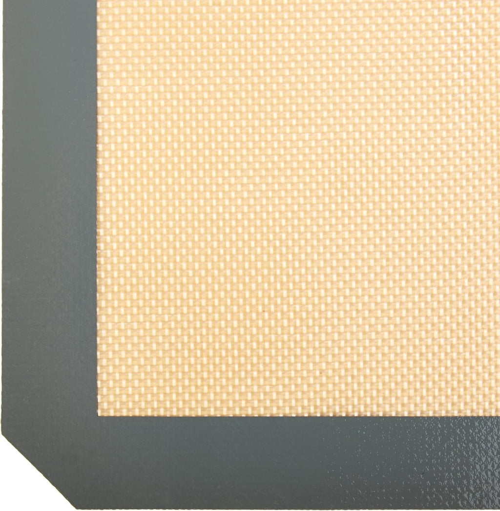 Amazon Basics Silicone Rectangular Baking Mat, Non-Stick, Reusable