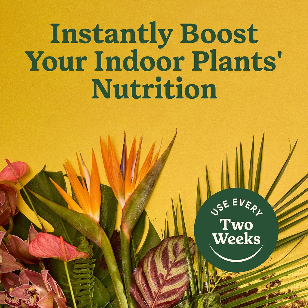 Miracle-Gro Indoor Plant Food for All Plants, Liquid Plant Food for