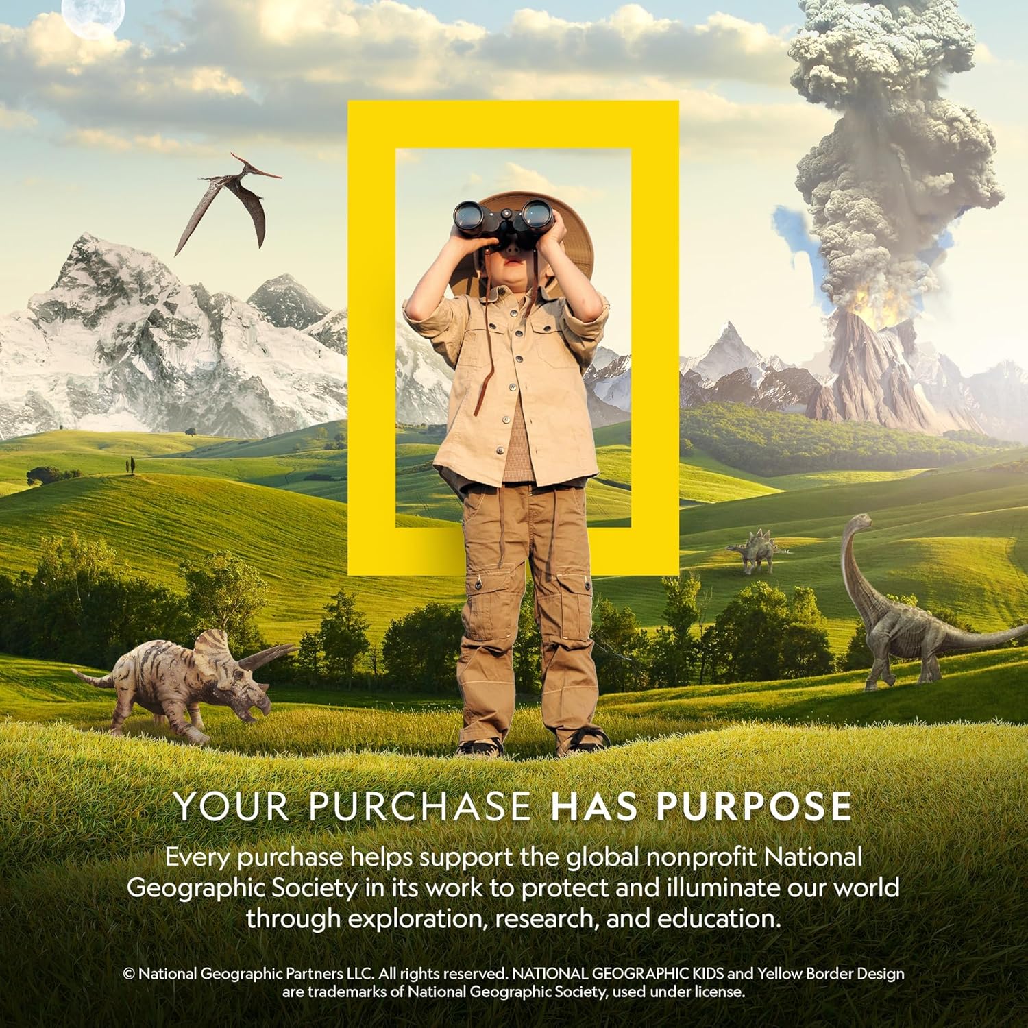 NATIONAL GEOGRAPHIC Air Rocket Toy ‰ÛÒ Ultimate LED Rocket Launcher for Kids