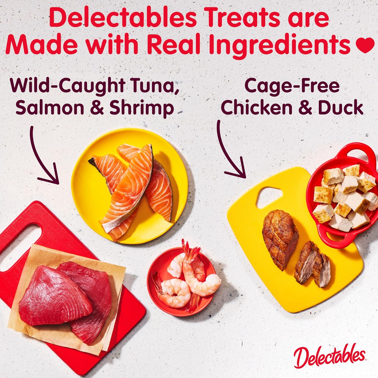 Delectables Squeeze Up Variety Pack, Creamy Squeezable Puree, Lickable Wet