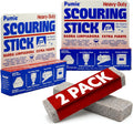 PUMIE Scouring Stick 2 Pack, Toilet Bowl Ring Remover, Heavy Duty Extra