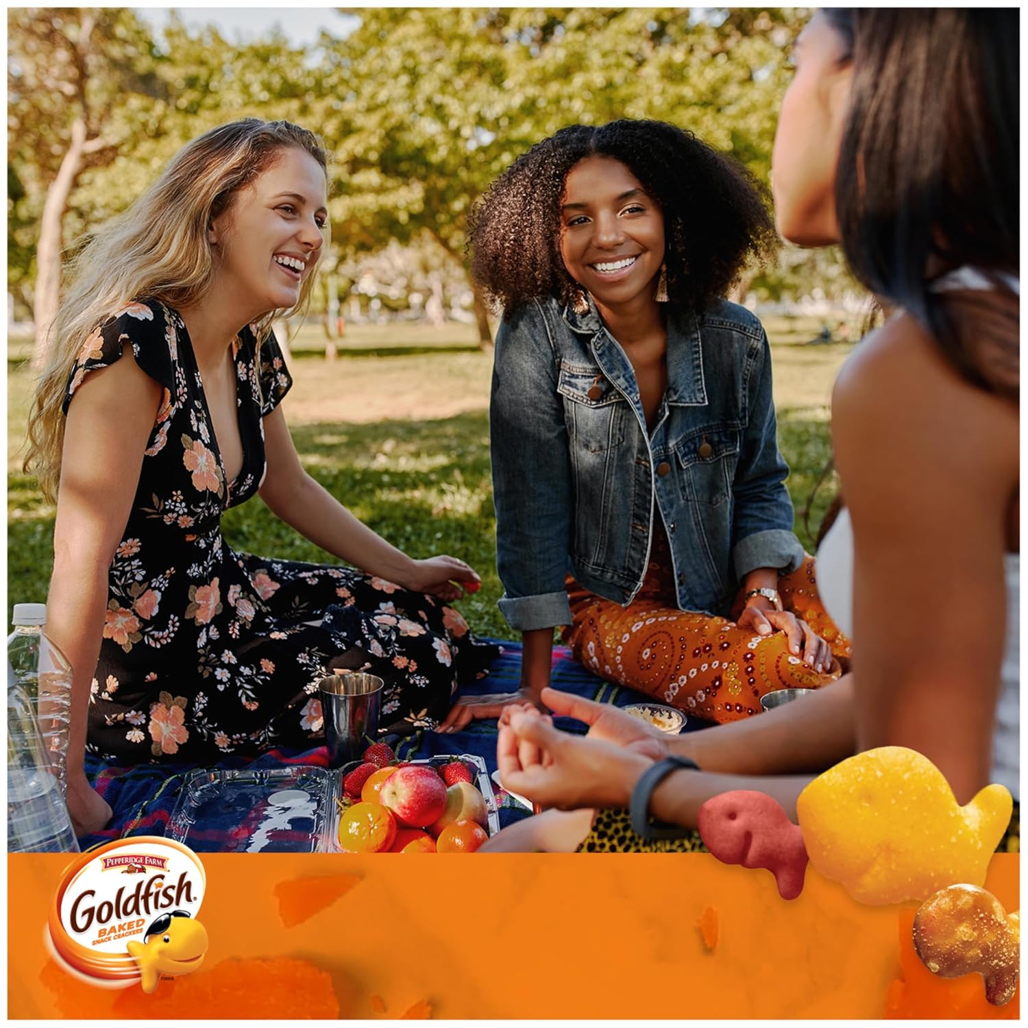 Goldfish Crackers Big Smiles Variety Pack with Cheddar, Colors, and Pretzels