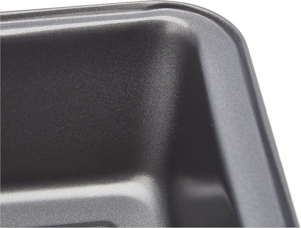 Amazon Basics Rectangular Nonstick Bread Loaf Pan for Baking Meatloaf with