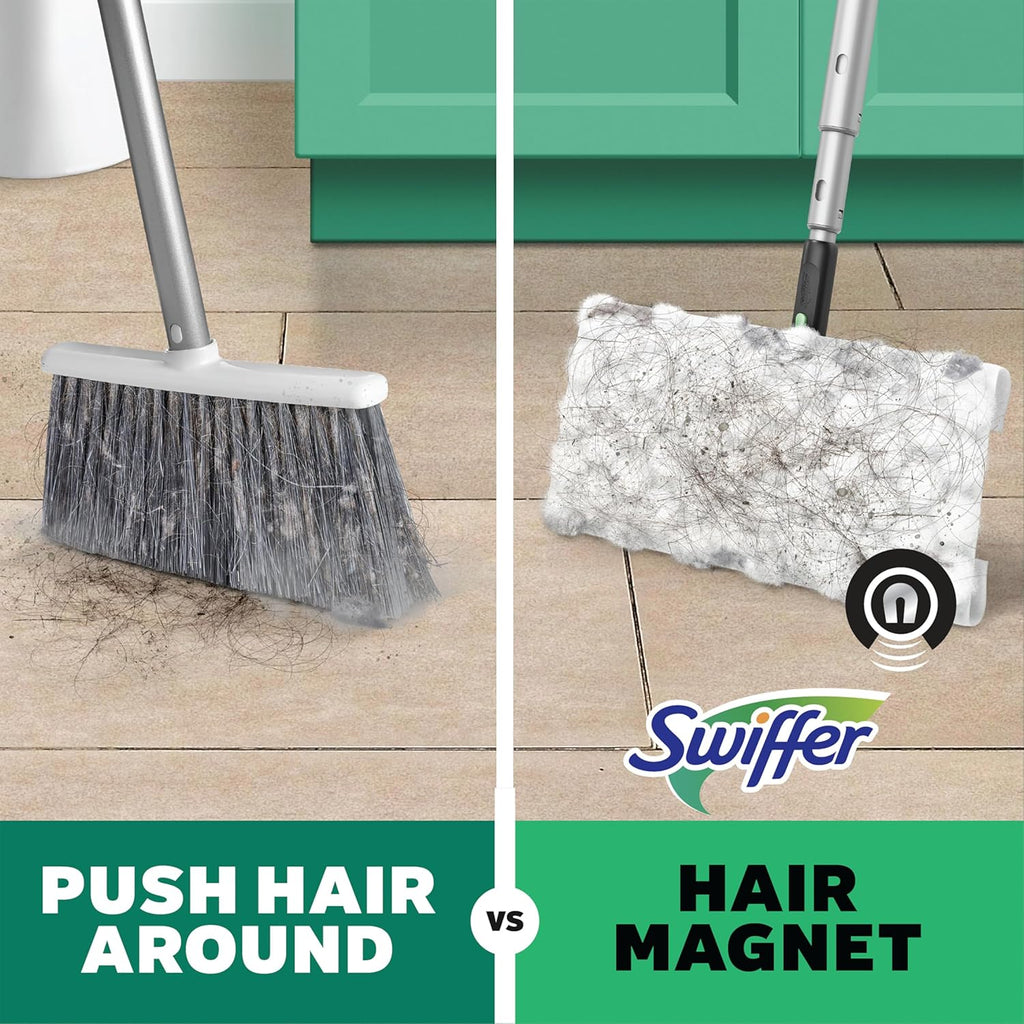 Swiffer Sweep & Mop Deluxe 2-in-1 Multi-Surface Kit for Floor Cleaning