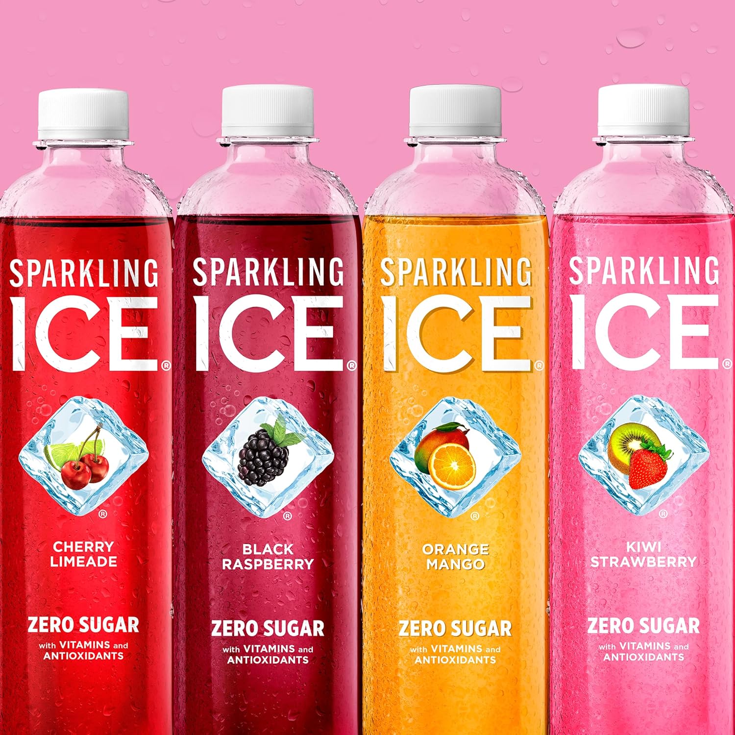 Sparkling Ice Purple Variety Pack, Flavored Water, Zero Sugar, with Vitamins