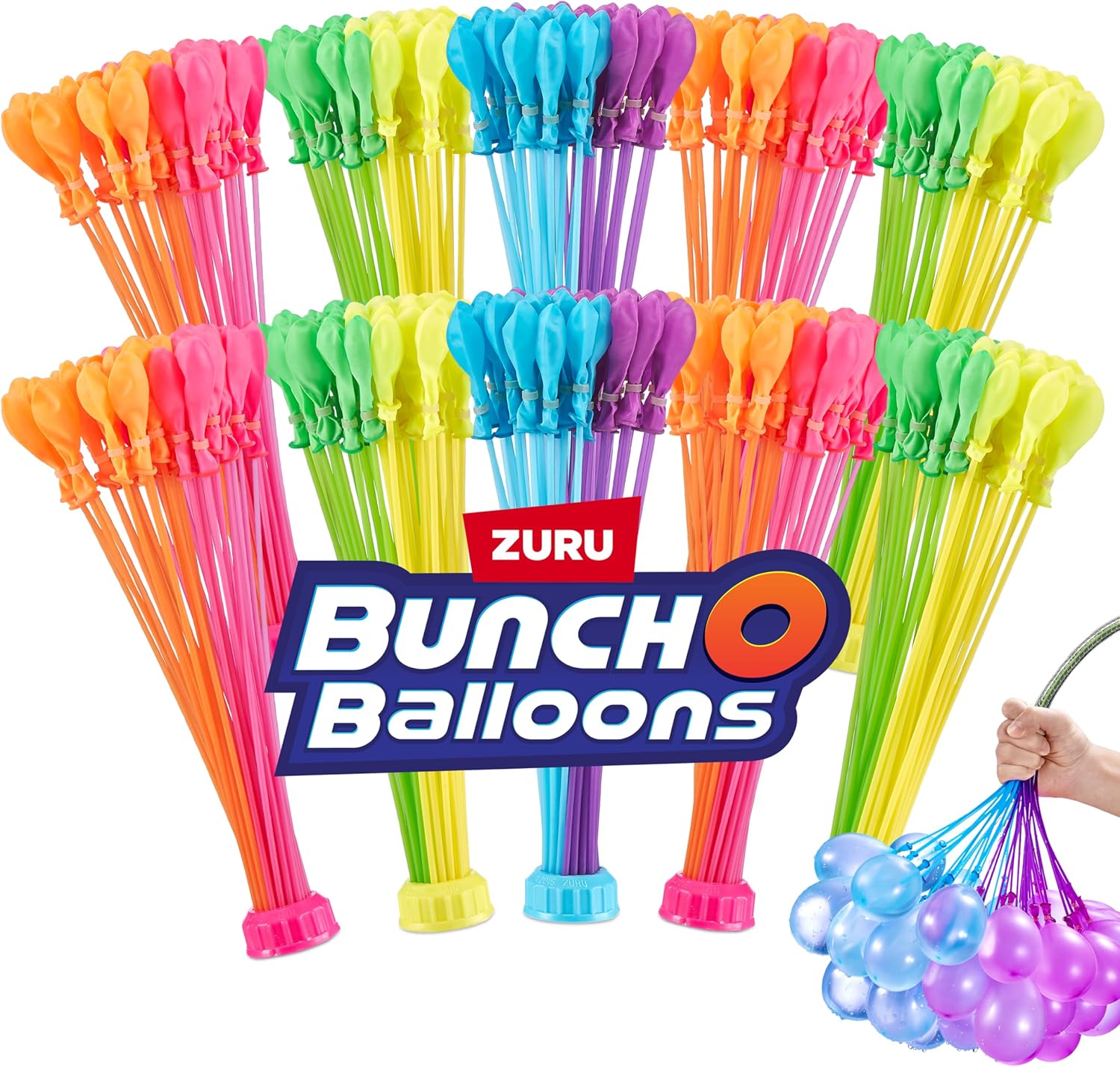 Original Bunch O Balloons Tropical Party 330+ Rapid-Filling Self-Sealing