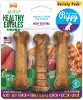 Nylabone Healthy Edibles Natural Puppy Chews Long Lasting Treats for Puppies