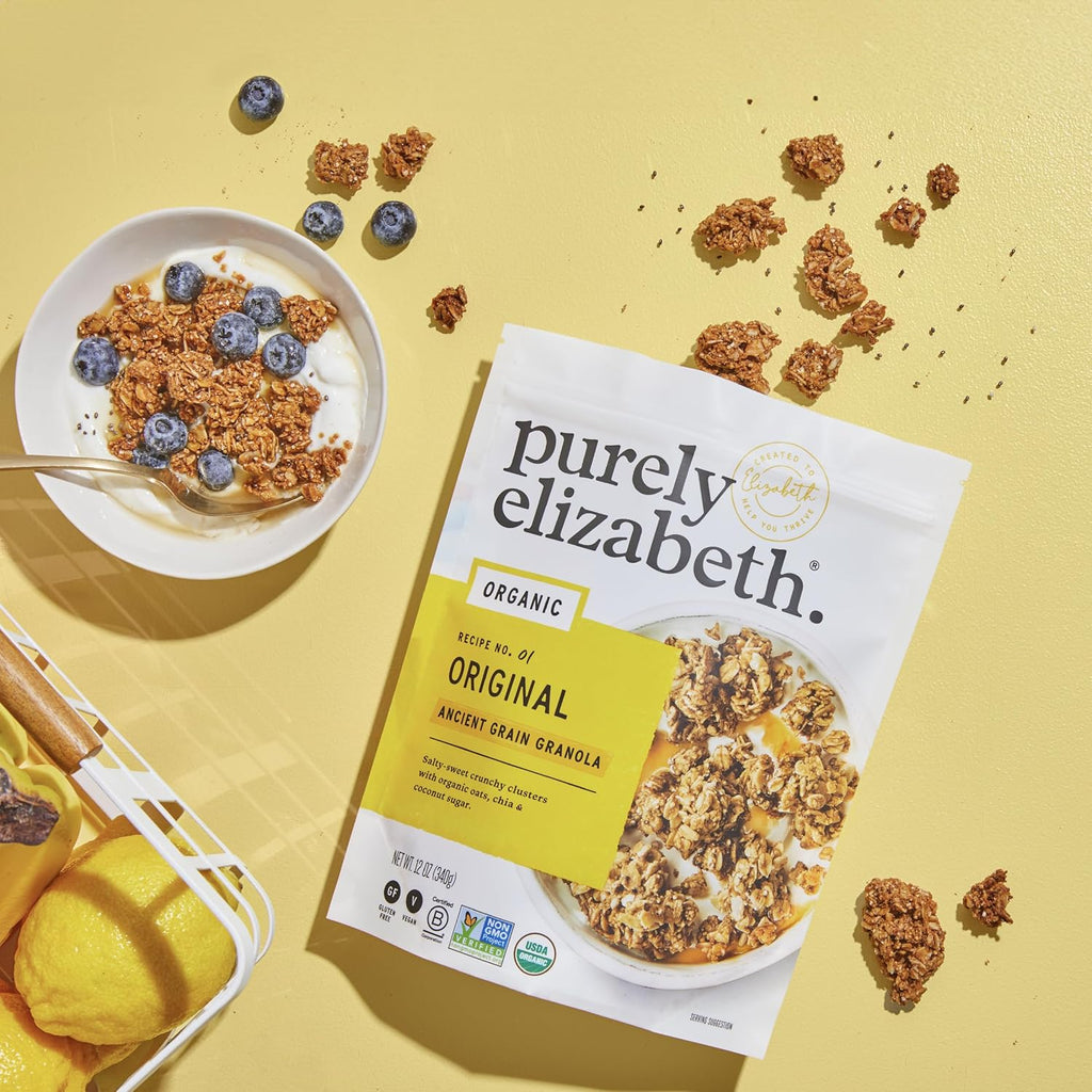Purely Elizabeth Organic Original, Ancient Grain Granola, Gluten-Free