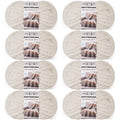 Chunky Yarn for Hand Knitting, #10 Chunky Blanket Chenille Yarn, Large Bulky