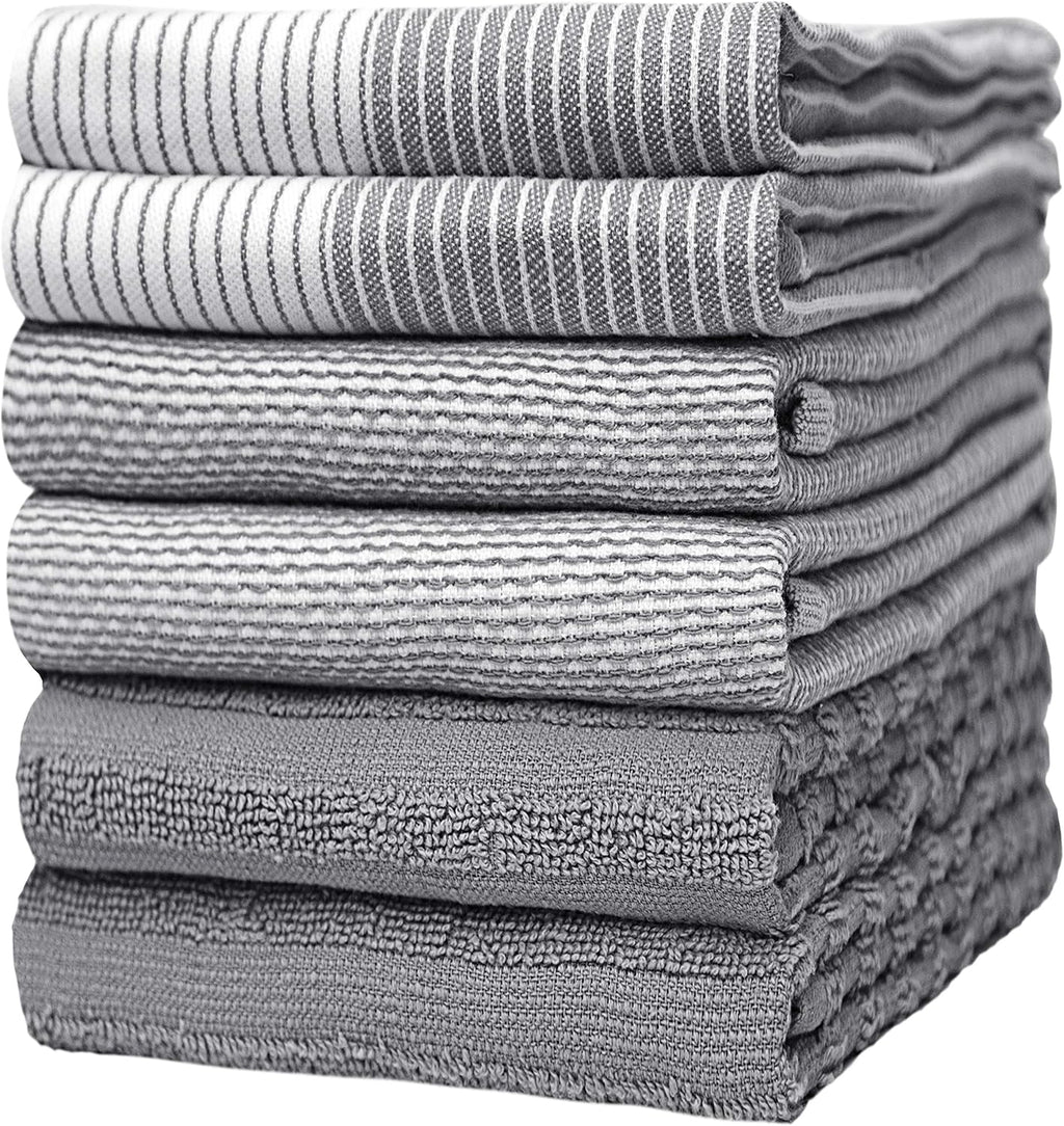 Premium Kitchen Towels (20‰۝x 28‰۝, 6 Pack)